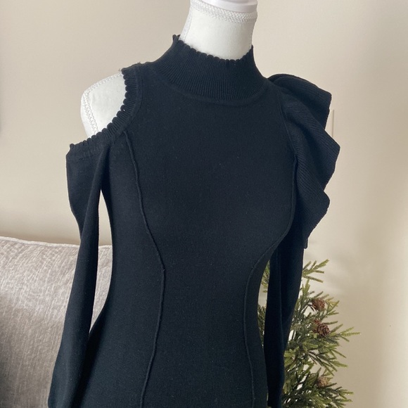 Dance & Marvel black knit dress is a size S/M, worn once - Picture 2 of 4